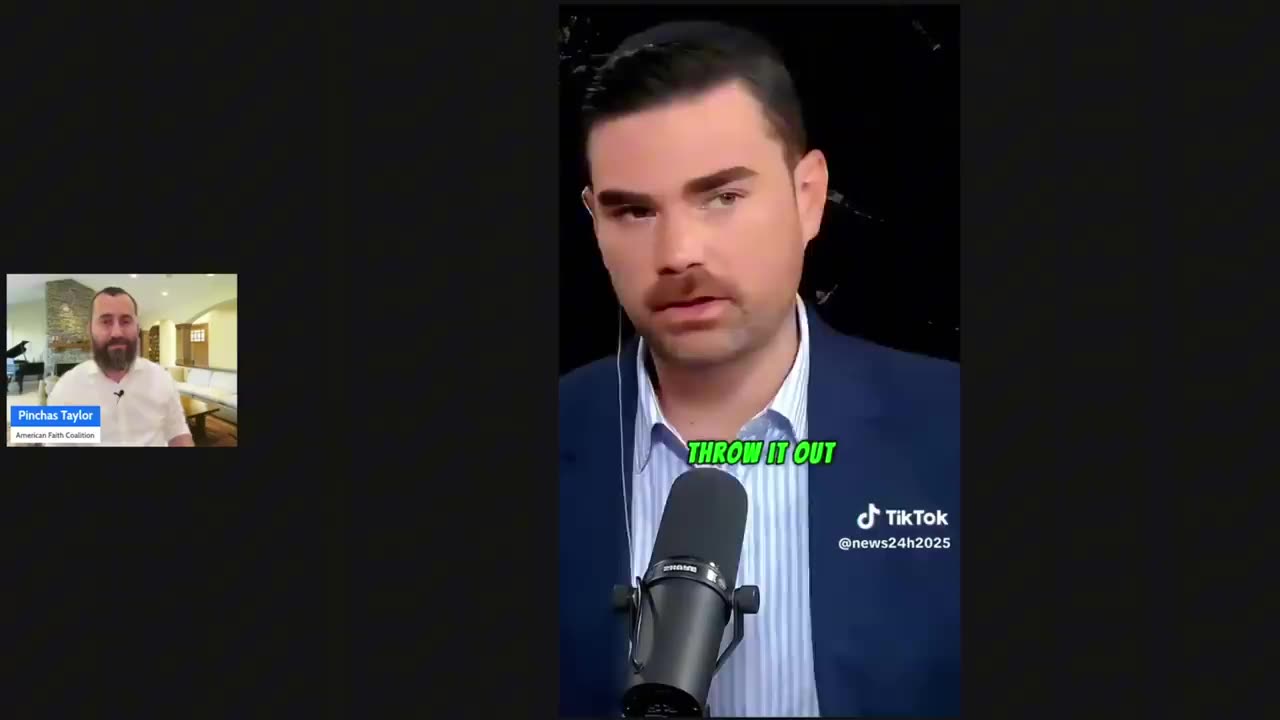 Ben Shapiro EXPOSES Chris Martin So Badly, His Career Might Be Over... - Rabbi Pinchas Taylor