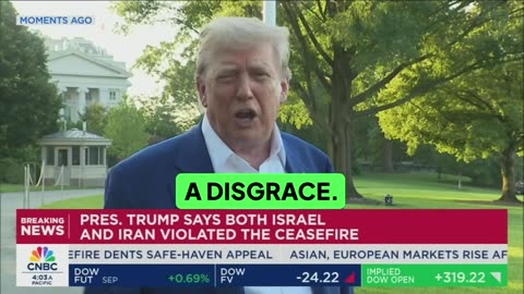 President Donald J. Trump criticized CNN and MSNBC for their downplaying of the US airstrikes that destroyed Iran's nuclear facilities.