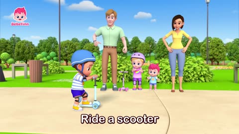 🛴 Scooter Song for Kids | Zoom, Ride & Learn with Fun Music! 🎶