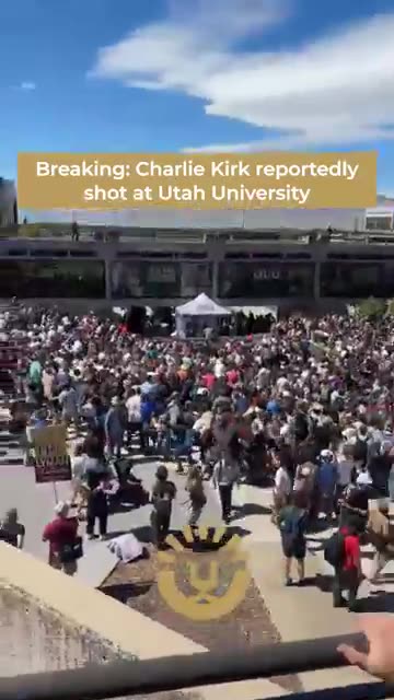 Charlie Kirk Posts Video Moments Before Reportedly Being SHOT at Utah Valley