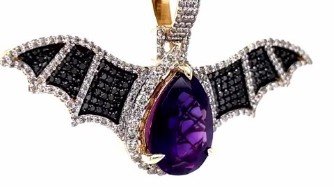 Real 10K Gold & Natural Diamond Custom-Made Charm