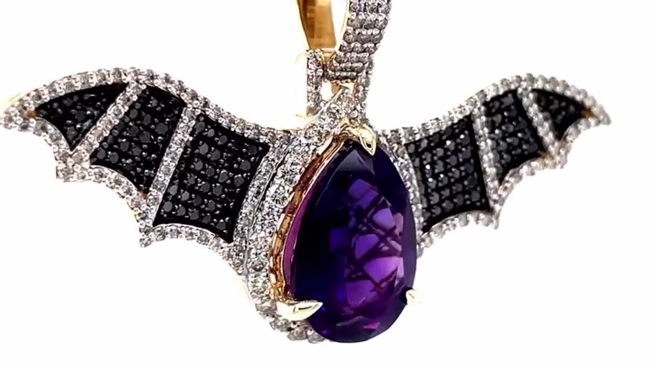 Real 10K Gold & Natural Diamond Custom-Made Charm