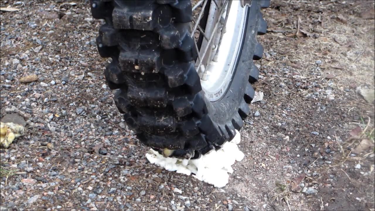 Running Over Potato Salad with a Dirt Bike - Male Content