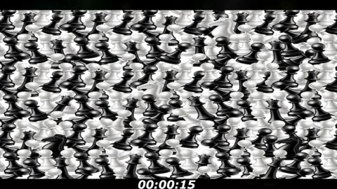 Chess puzzle: Can you find the 4 horses among all this others chess pieces?