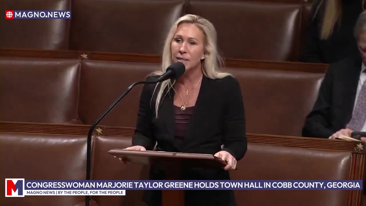 Congresswoman Marjorie Taylor Green Holds Town Hall in Cobb County, Georgia [LIVE]