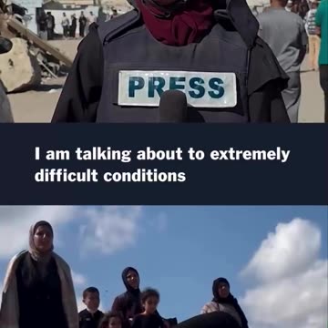 Al-Jazeera journalist Nour Abu Rokba breaks down in tears while reporting