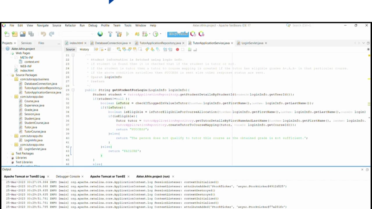 Client Work (Assignment) |CST8288 Assignment 2 Java Web Project | Algonquin College