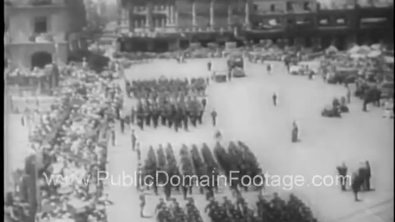 U.S. Army Test Newest General Lee Tanks during WWII archival newsreel stock footage