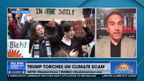 TRUMP TORCHES UN CLIMATE SCAM