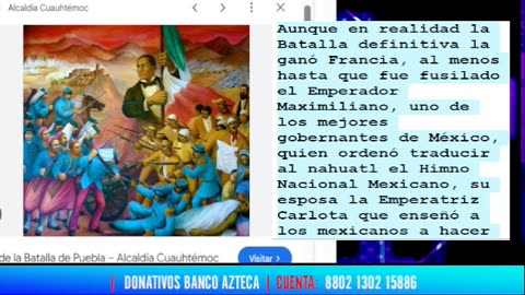 VERDAD OCULTA: 5 de mayo de 1862 - BATALLA DE PUEBLA 🇲🇽 🇺🇸 🇫🇷 🇫🇷 🇺🇦 ⬛⬜ Prusia
