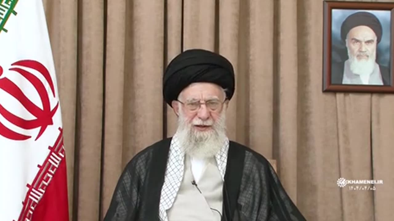 The Supreme Leader of Iran, Ayatollah Khamenei, addressed the nation