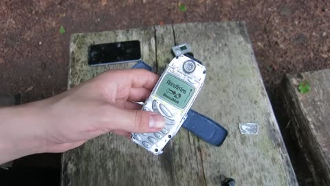 Nokia 3310 DROP TEST from 100 FT! Can it Survive