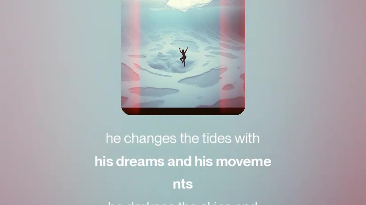 the little man in the sea