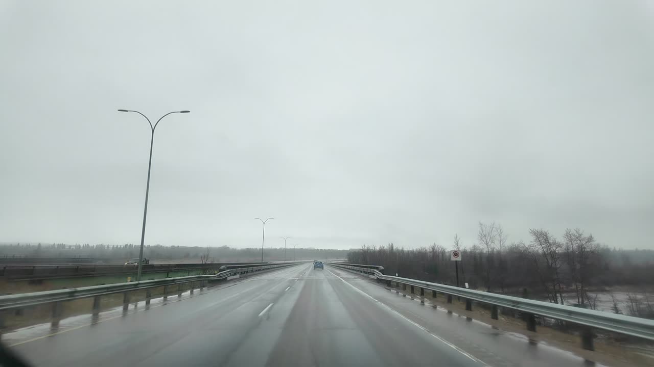 Discover Alberta: 1-Hour Scenic Drive from Red Deer to Edmonton, Canada