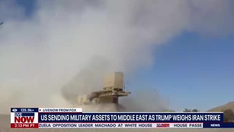 Military assets moving to Middle East as Trump weighs Iran strike, sources say