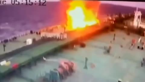 Footage of yesterday's strike by Ukrainian UAVs