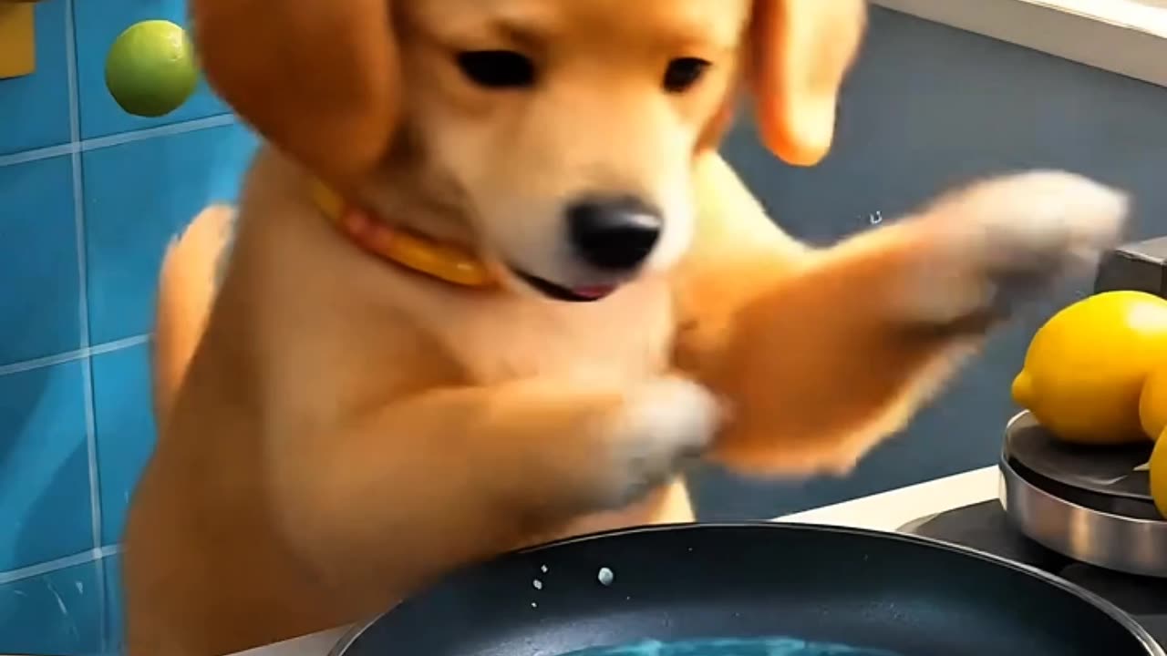 The dog and the dolphin baby adventure