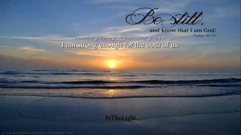 InTheLight ~ Strong Enough For The Both Of Us { Lyrics } Remix 1B Christcore PC