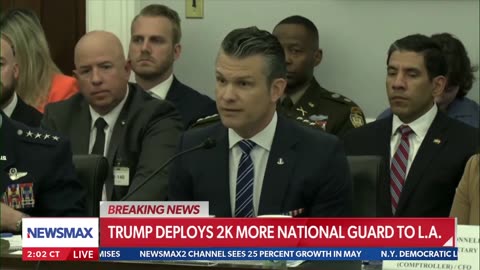 SecDef Pete Hegseth on the violent protests in LA