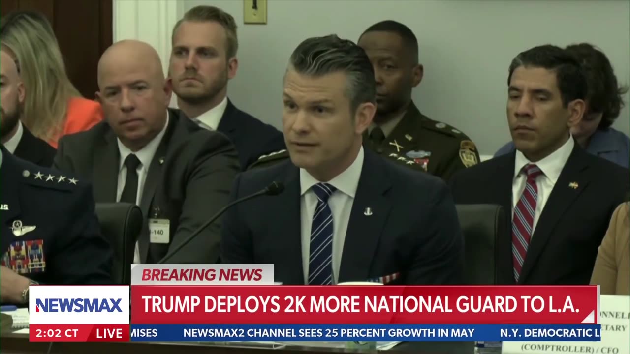 SecDef Pete Hegseth on the violent protests in LA