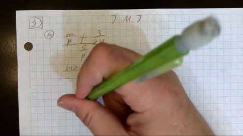 Saxon Algebra 2 Lesson 33 (a)