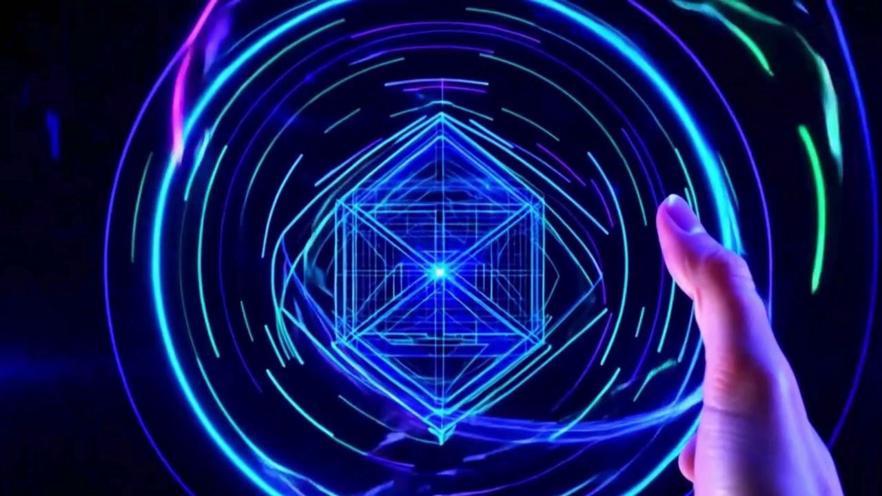 a man holding diamond Ai Generated