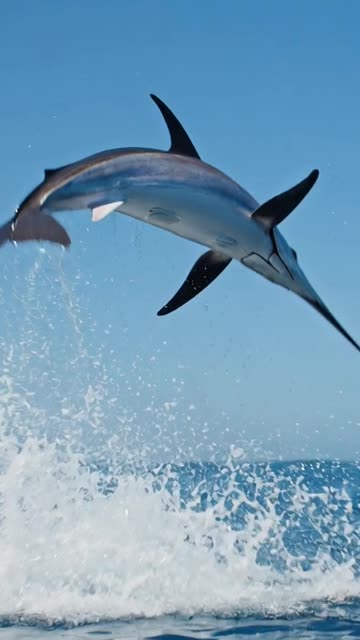 Marlin Jumpig out of Water