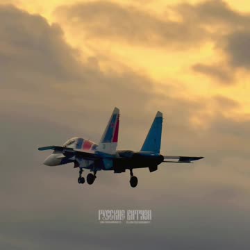 Sukhoi Su-30SM landing