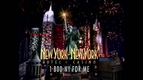 MGM Grand and New York New York Hotels and Casinos Las Vegas Grand Opening Commercials