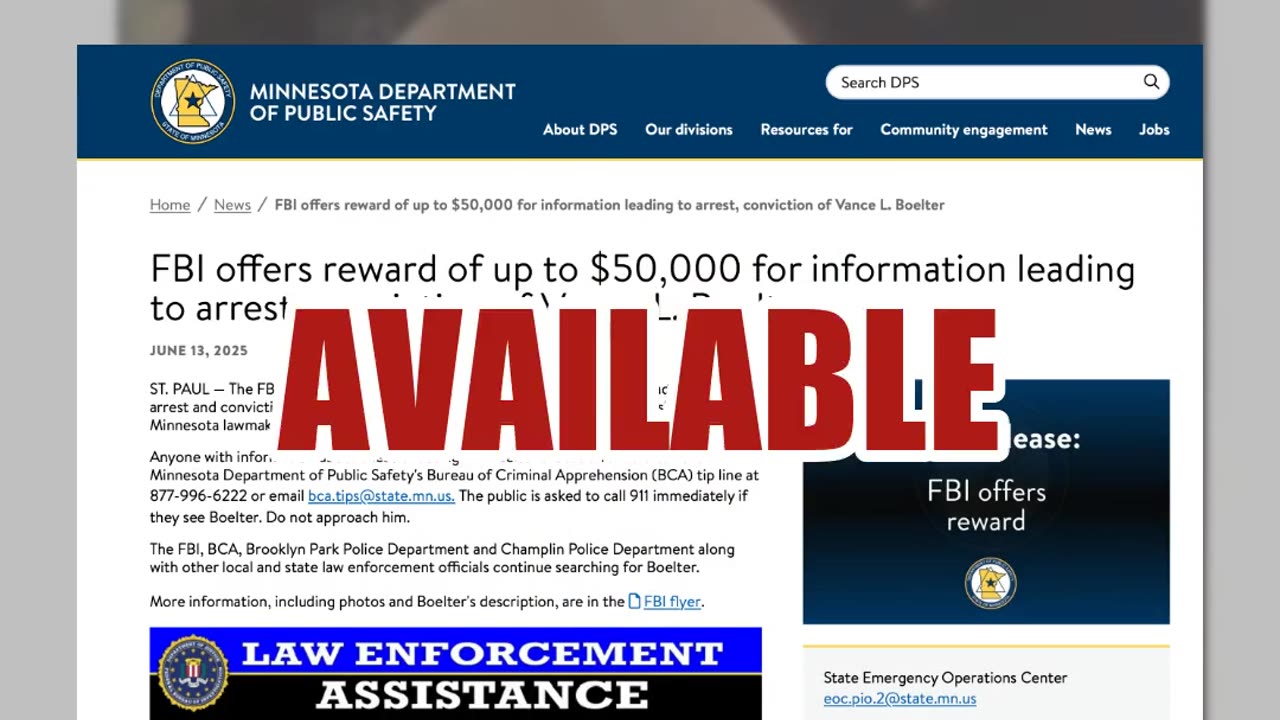 What We Know About Political Affiliation Of Suspected Killer Vance Luther Boelter