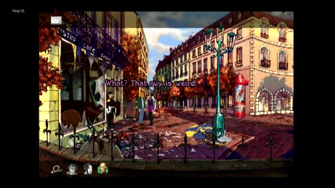 The First 15 Minutes of Broken Sword: The Shadow of the Templars (PlayStation)