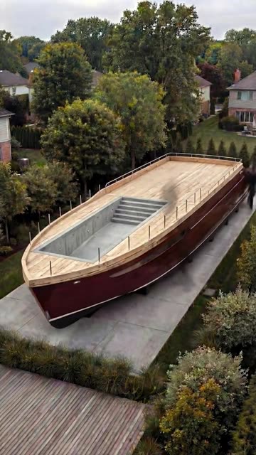 Turning a Backyard Into a Luxury Yacht Home