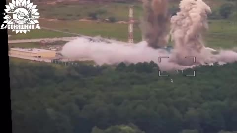 Ukrainian Airstrikes Level Massive Communications Base in Russia's Bryansk Region