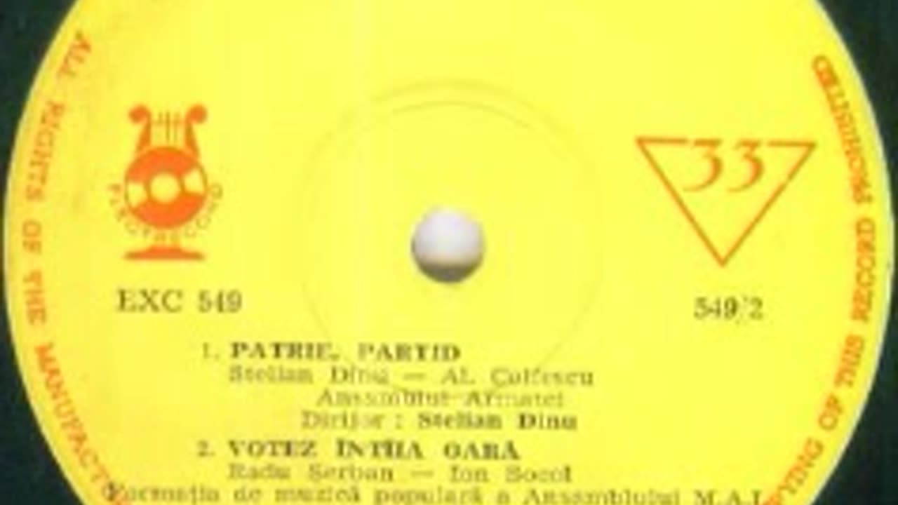 Benone Sinulescu-Votez intaia oara
