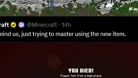 Viral: new weapon coming to minecraft!