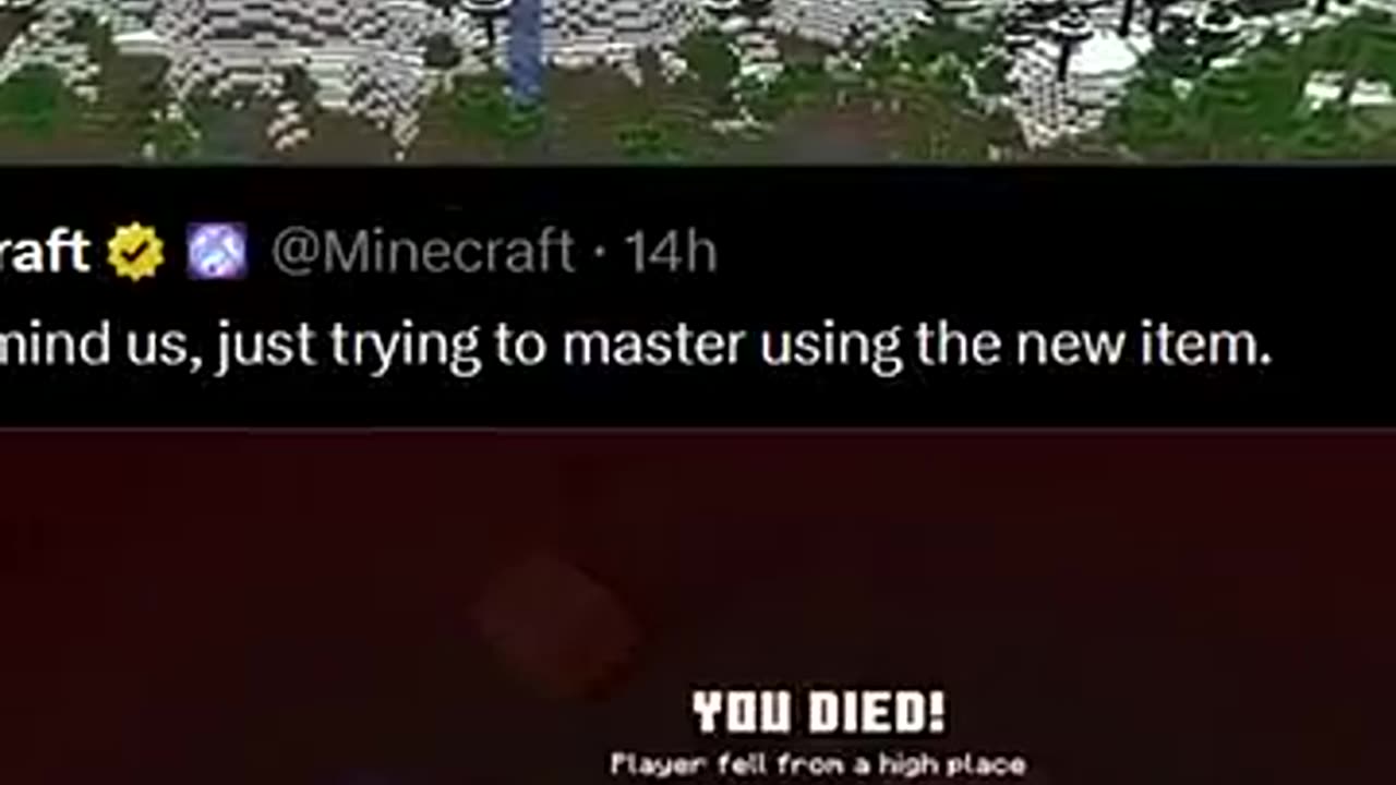 Viral: new weapon coming to minecraft!