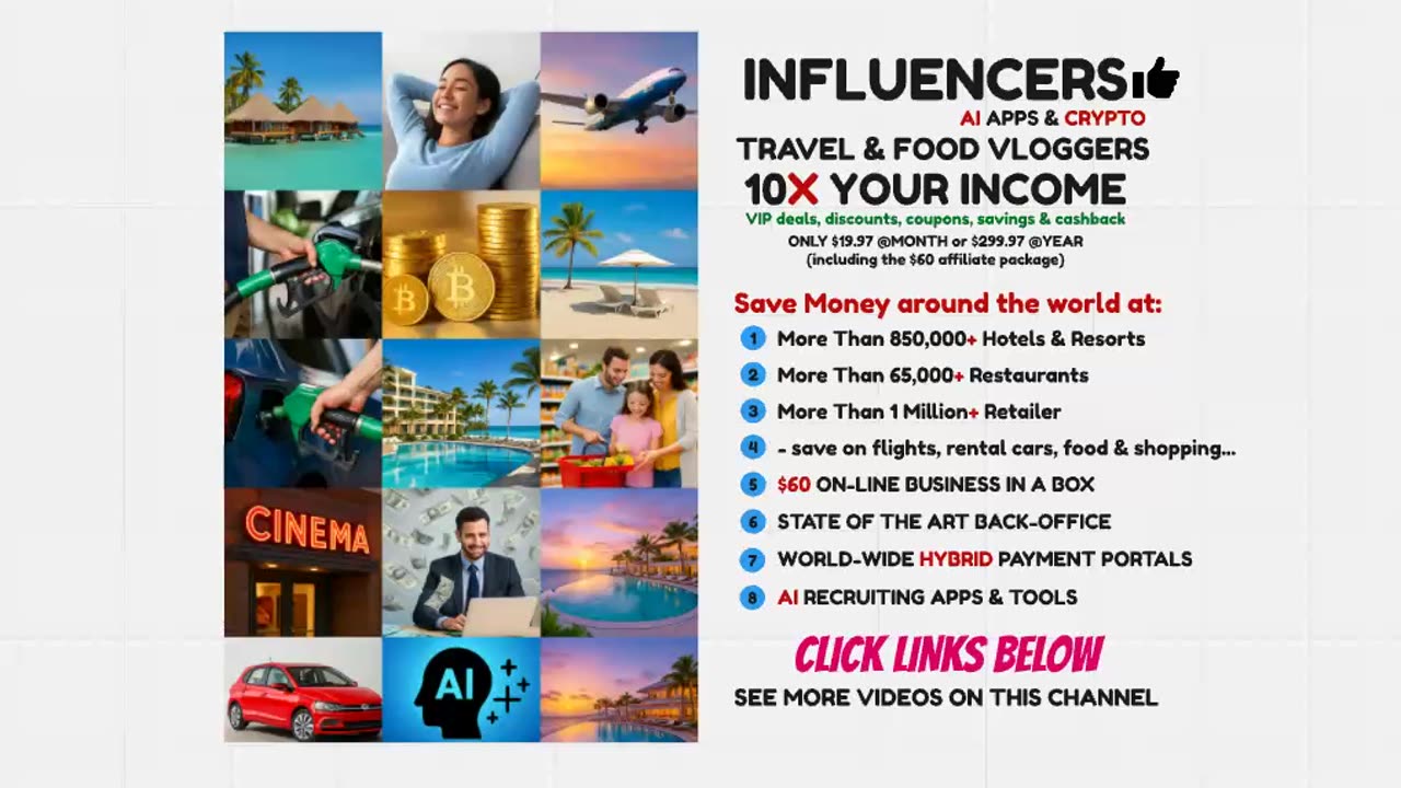 SAVE CLUB - MEET MY TOP 3 YOUTUBE TRAVEL & FOOD VLOGGERS - TOP TEAM ROB BUSER