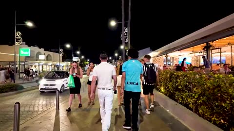CYPRUS Aiya Napa nightlife 2025 cyprus walkingtour 4k nightlife