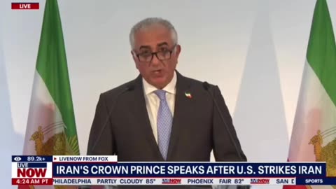 Right on Q 🕉 The "Crown Prince" plans to lead a "New Iran"