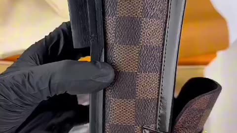 LV Damier Loafer (1:1) – Luxury Unboxing & Details 👞🟤"