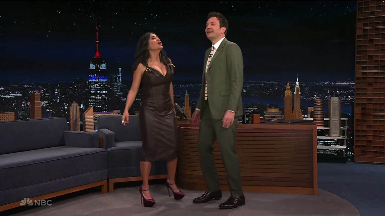 Salma Hayek Tonight may25