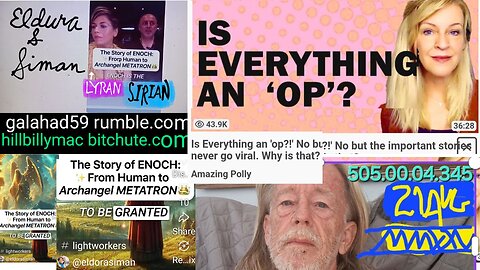 MAYAN KIN 344-345 DARK TO LIGHT 20-21 AUG MMXXV: ENOCH, METATRON, ELDURA & SIMAN + AMAZING POLLY