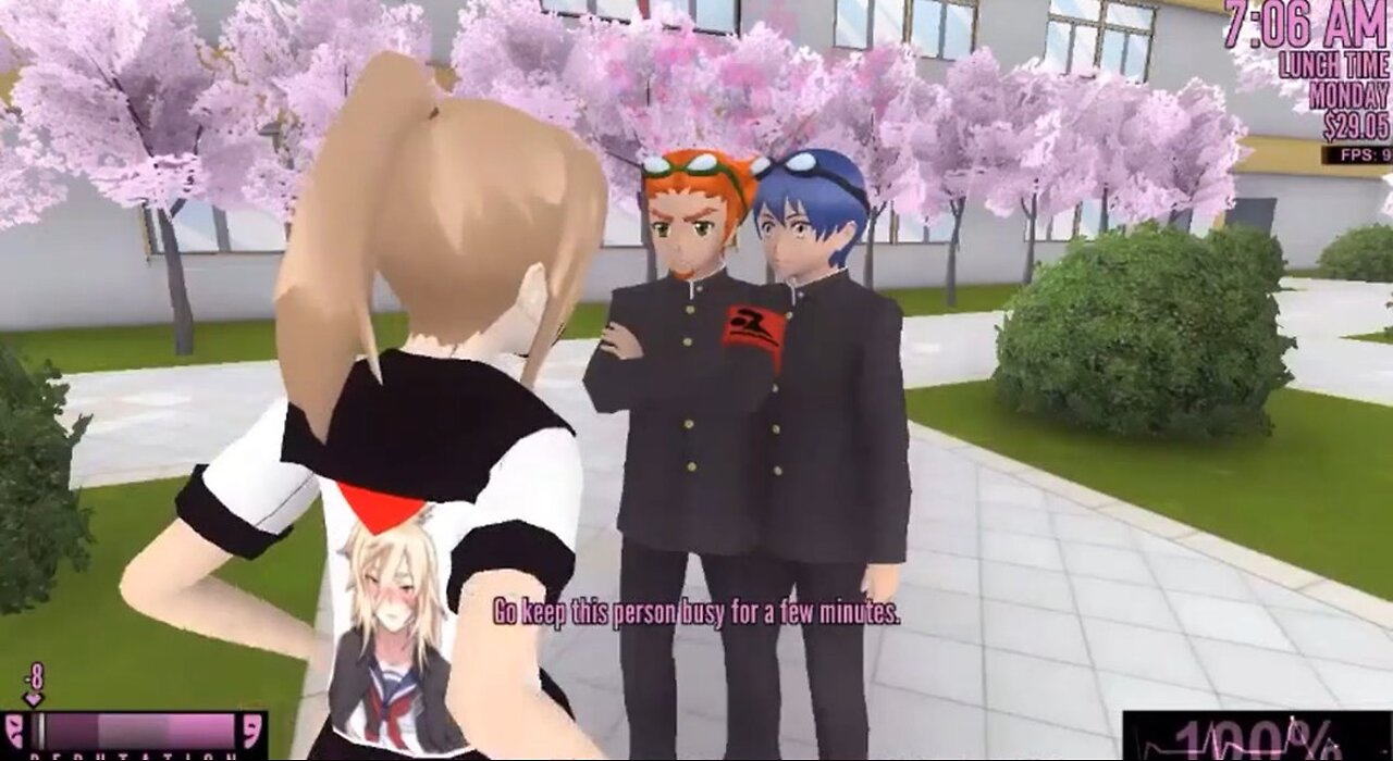 Ayano intimidating Itachi | Yandere Simulator [Reupload]