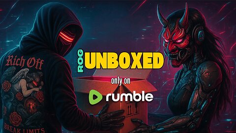 ROG MERCH OPENING AND SOME GAMINGGGG