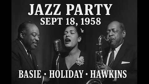 Jazz Party (9-18-58) – Legendary Jam Session with Count Basie, Billie Holiday & More