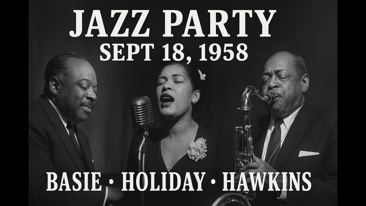 Jazz Party (9-18-58) – Legendary Jam Session with Count Basie, Billie Holiday & More