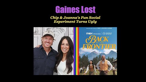 Gaines Lost - Chip & Joanna's "Fun Social Experiment" Turns Ugly