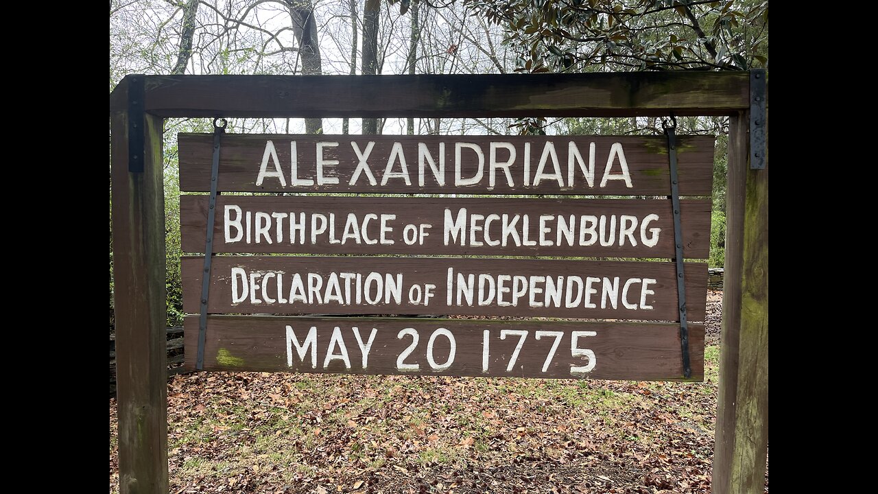 The Meck Dec, Mecklenburg Declaration of Independence