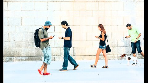 Distracted Pedestrians