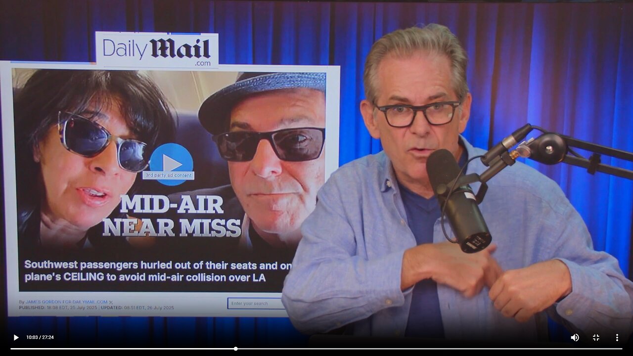 Jimmy Dore's flight almost crashes after freefall▮The Jimmy Dore Show